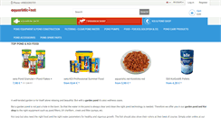 Desktop Screenshot of koi-gardenpond.aquaristic.net