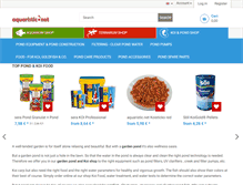 Tablet Screenshot of koi-gardenpond.aquaristic.net